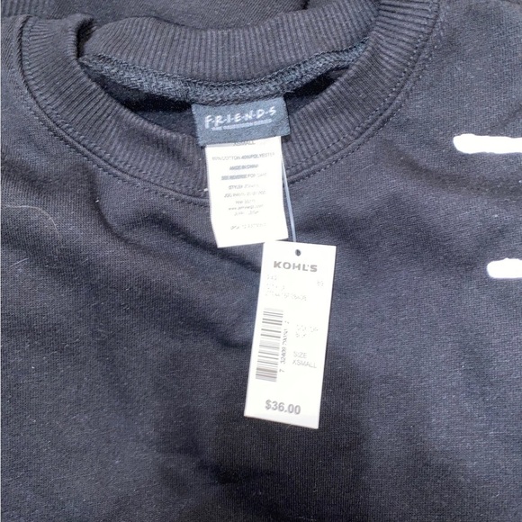NWT Friends Crewneck Sweater Size XS - Picture 5 of 5